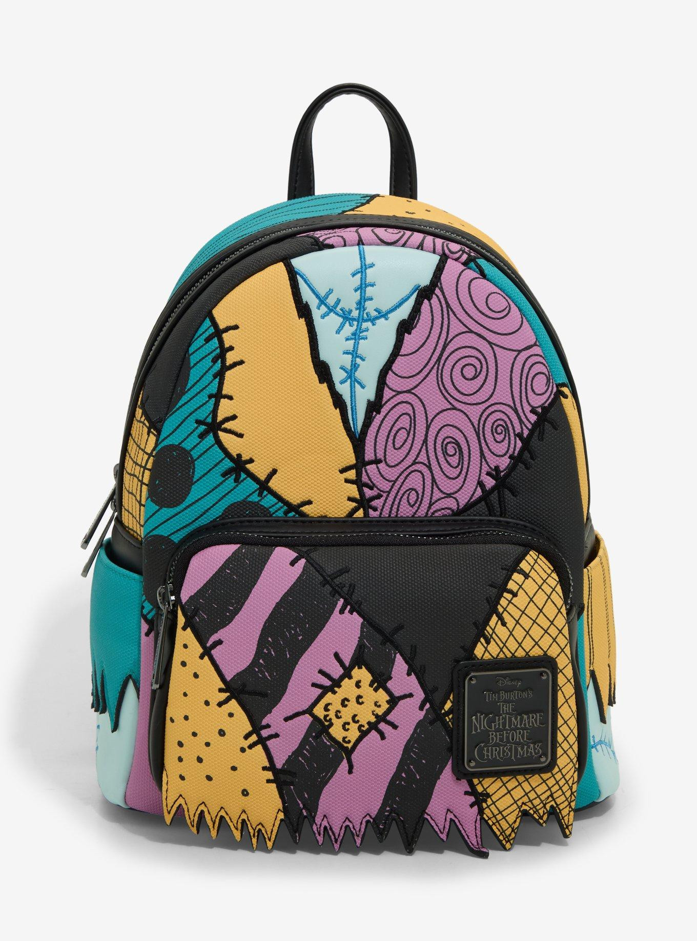 Loungefly The Nightmare Before Christmas Sally Patchwork Backpack | Hot Topic