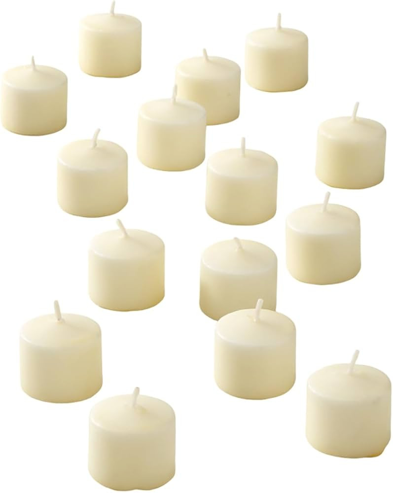 Serene Spaces Living 10-Hour Ivory Votive Candle, Unscented, Long-Burning Tea Light Candles for W... | Amazon (US)