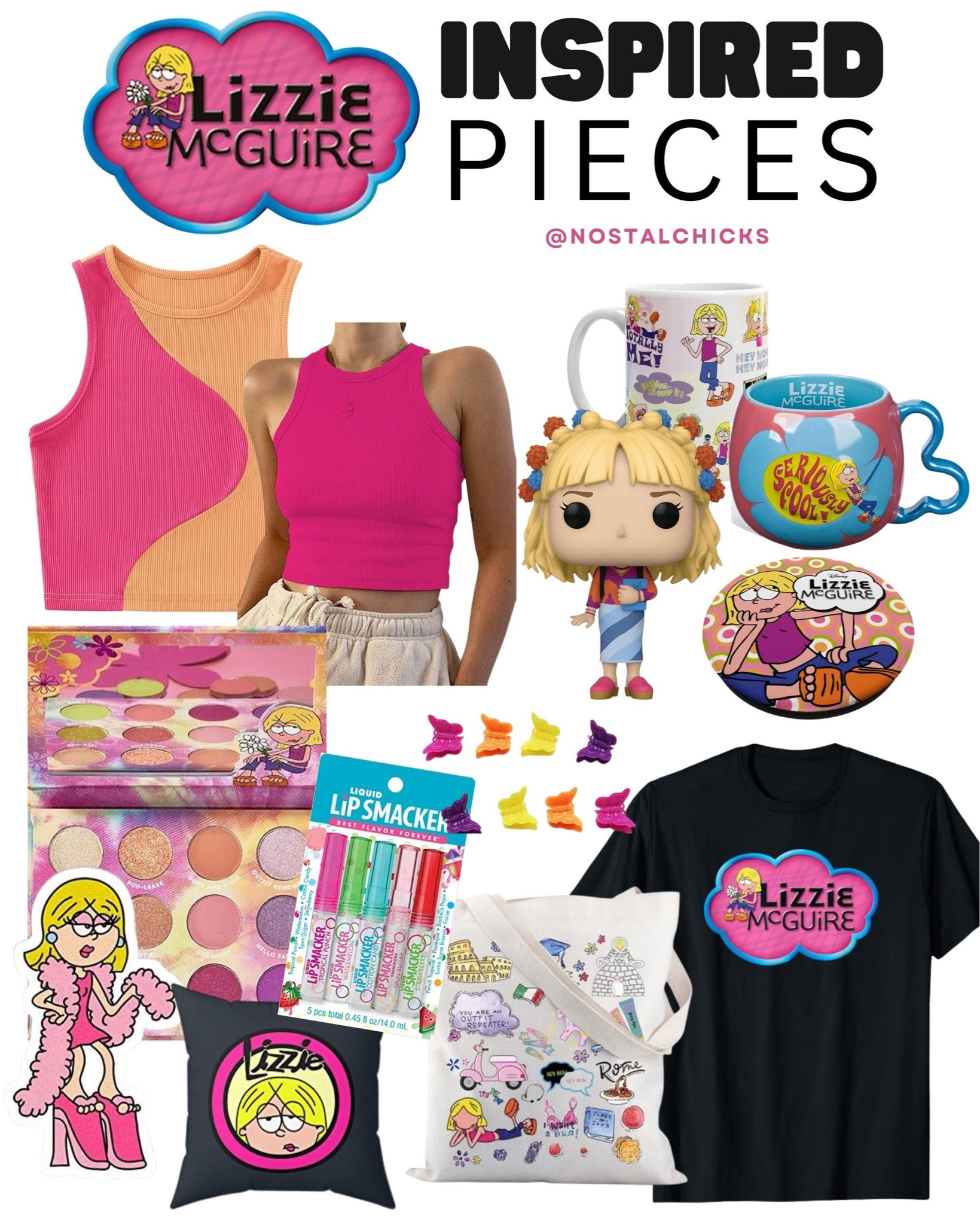 Lizzie McGuire pieces 
#lizzie #lizziemcguire #disneychannel #disney #90s #2000s #y2k