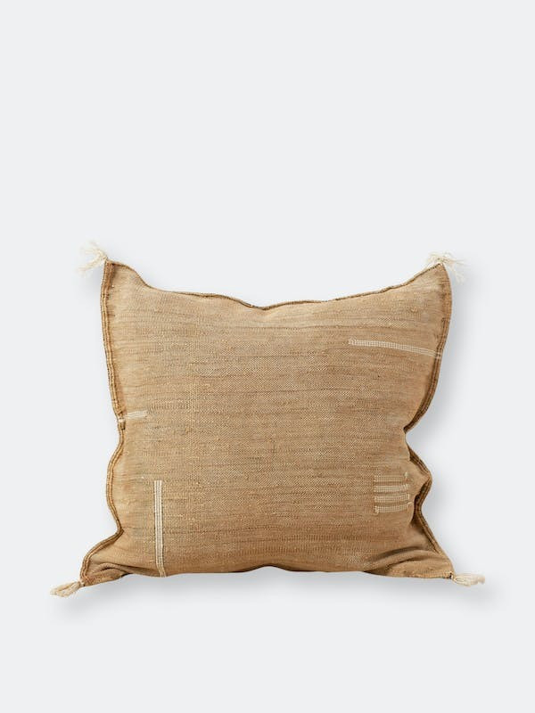 Territory Design Lines Pillow | Washed Black - Brown | Verishop