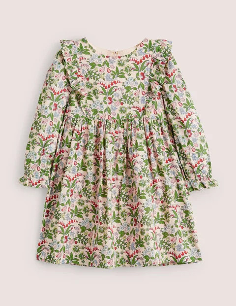 Frill Tiered Woven Dress | Boden (US)