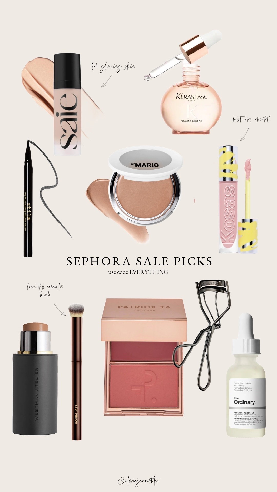 What’s I’m eyeing at the Sephora sale!

#LTKStyleTip #LTKSaleAlert #LTKBeauty