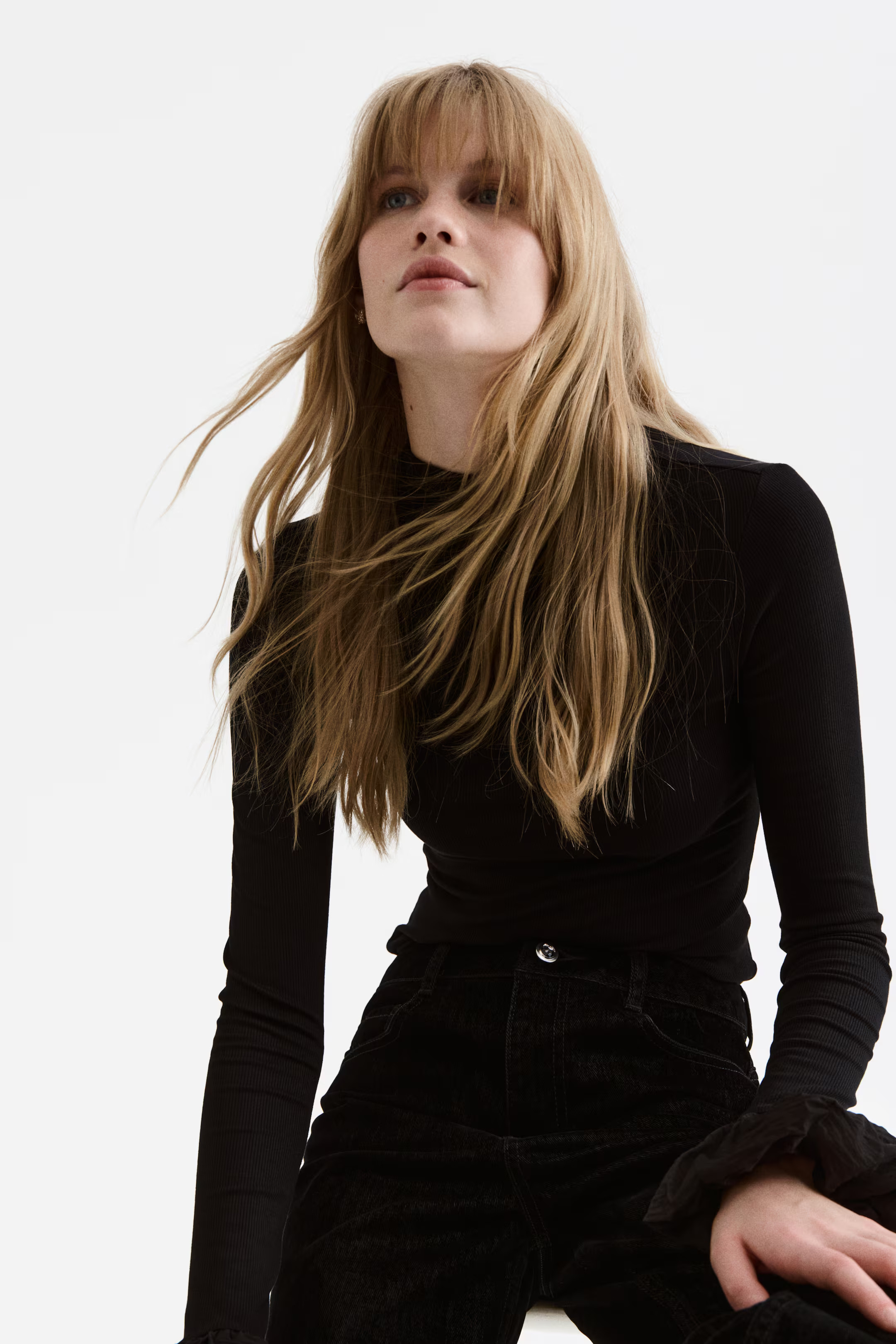 Ribbed Jersey Top | H&M (US + CA)