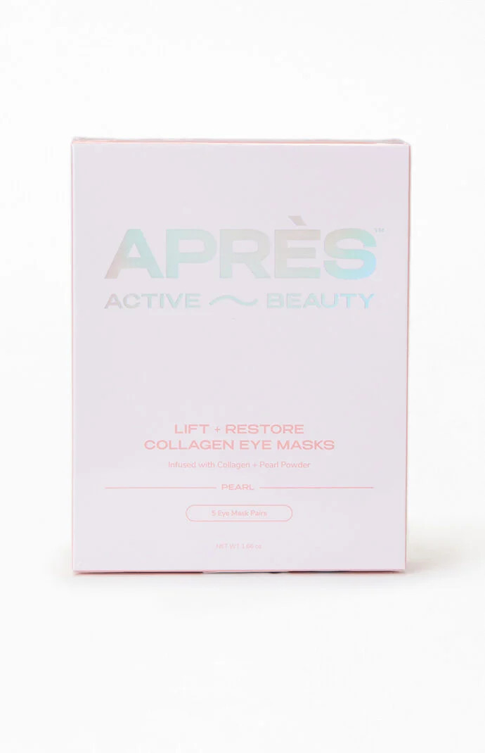 APRES BEAUTY Lift & Restore Collagen Eye Masks in Pearl | PacSun
