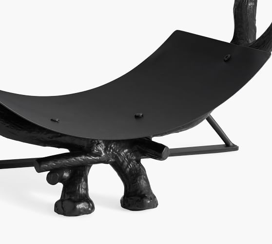 Bronze Antler Fireplace Log Holder | Pottery Barn (US)