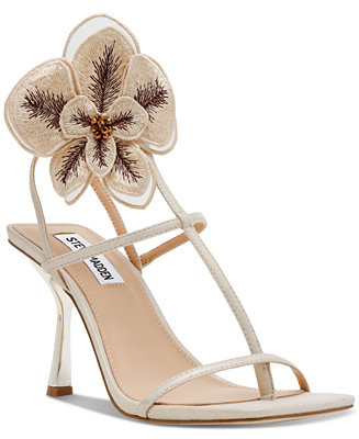 Women's Aries Novelty Floral High-Heel Dress Sandals | Macy's