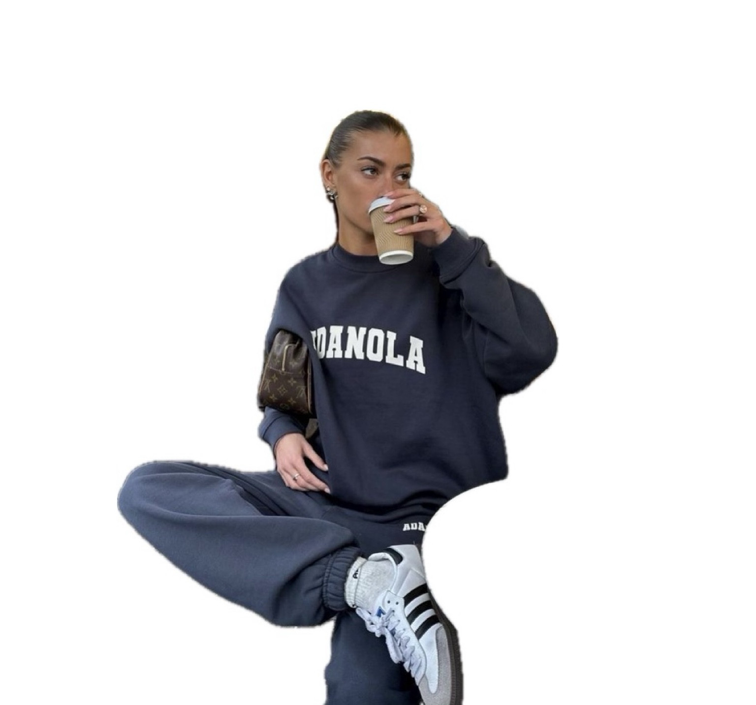 Adanola tracksuit linked 🎧 navy sweatshirt, joggers, adidas samba outfit 

#LTKuk #LTKautumn #LTKeurope