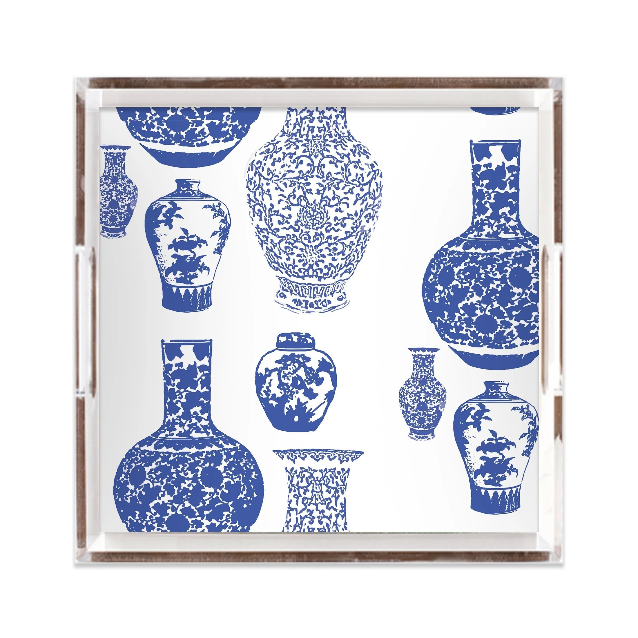 Ginger Jars Lucite Tray | Colorful Prints, Wallpaper, Pajamas, Home Decor, & More | Katie Kime Inc