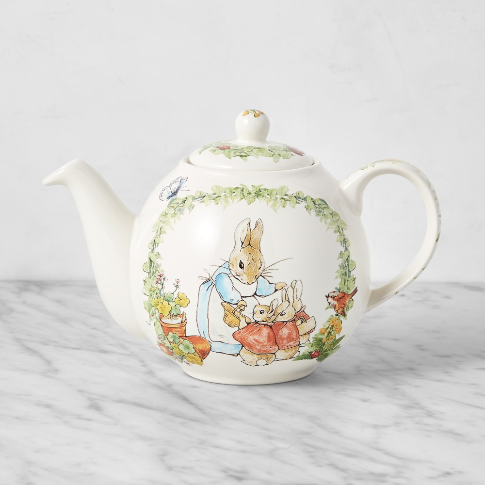 Peter Rabbit™ Ceramic Teapot | Williams-Sonoma