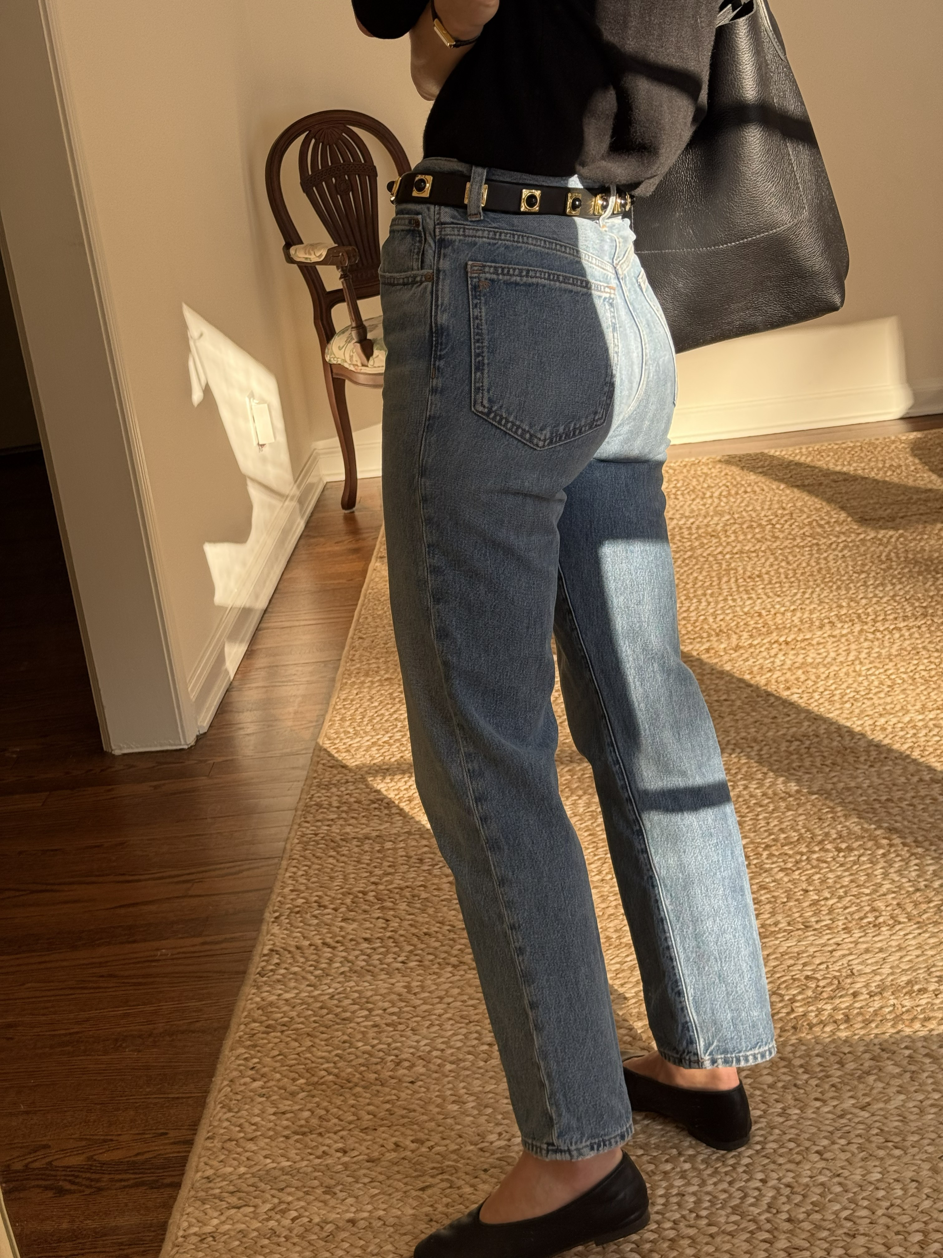 Another looks at today's jeans and belt! 

@madewell longline straight jeans are so flattering. I love them so much. 

@aureum belt is GORGEOUS. A true investment but it is a statement piece in every way that instantly elevates this outfit. 

 #LTKgrwm #LTKootd #LTKSeasonal