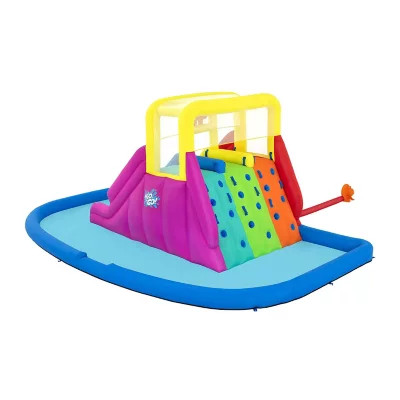 H2OGO! Triple Splash Kids Inflatable Mega Water Park, 8' x 22', Assorted Colors | Sam's Club