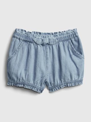 Baby Denim Bubble Shorts | Gap (US)