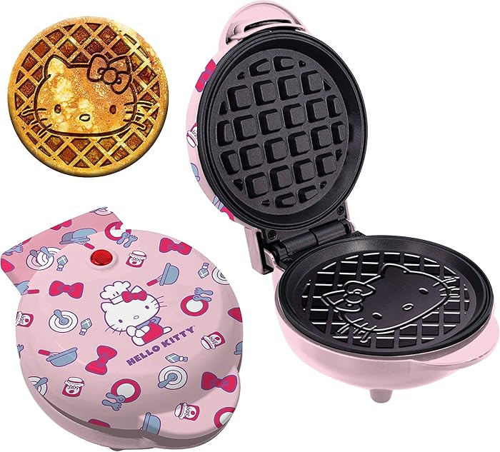 Uncanny Brands Mini waflera Hello Kitty - Cocina con tu personaje favorito de gatito | Amazon (US)