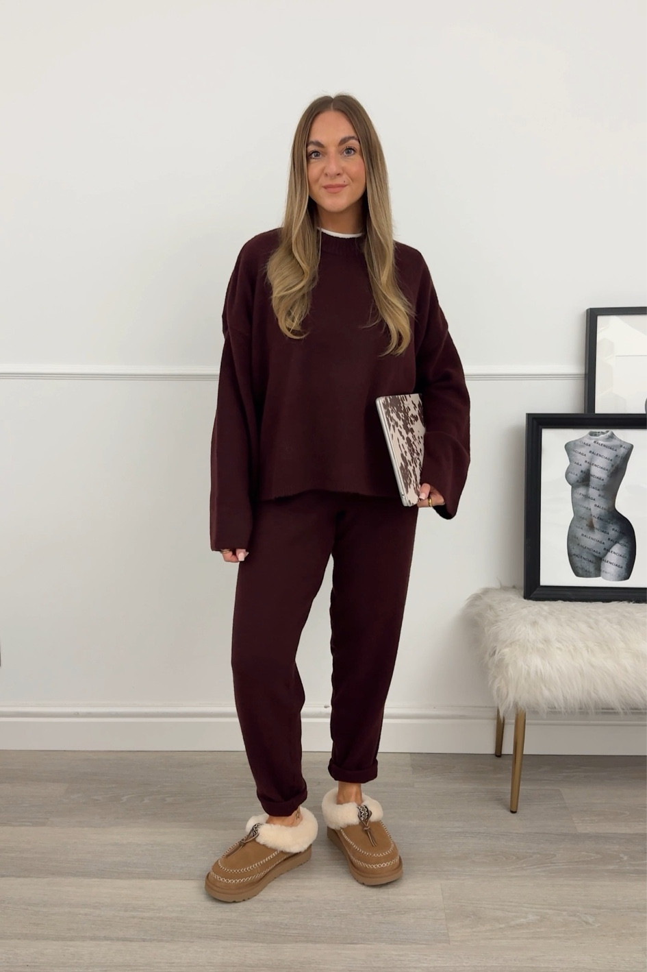 Jogger & jumper: XS

Knitted loungewear co-ord

#LTKautumn #LTKgiftguide #LTKsale