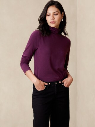 Timeless Turtleneck Shirt | Banana Republic Factory