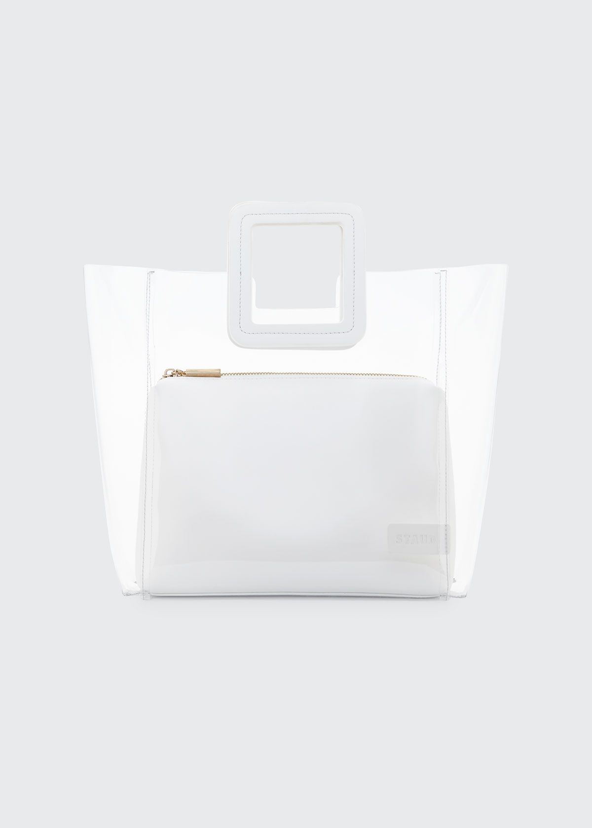 PVC and Leather Shirley Tote Bag | Bergdorf Goodman