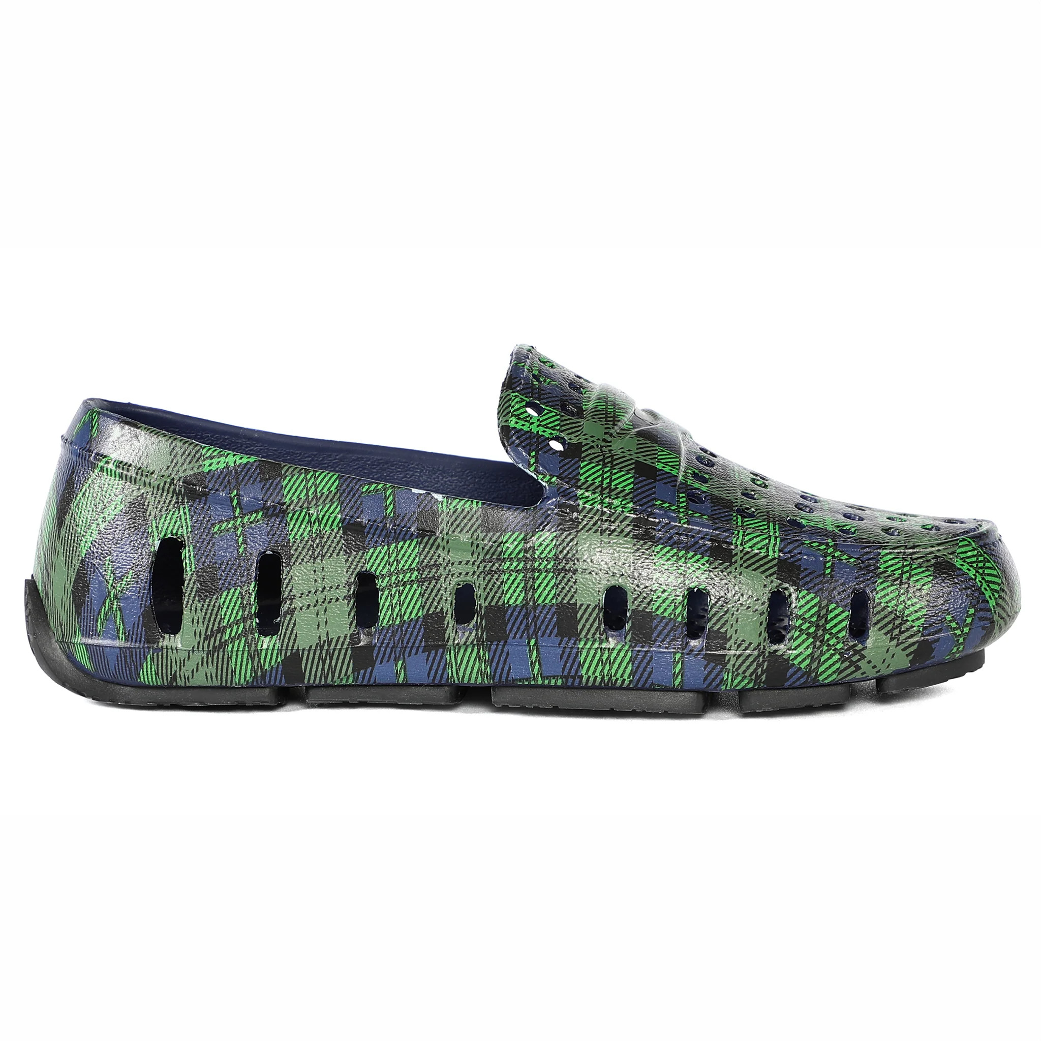 NAVY MULTI PLAID/BLACK PRODIGY 5P | Floafers