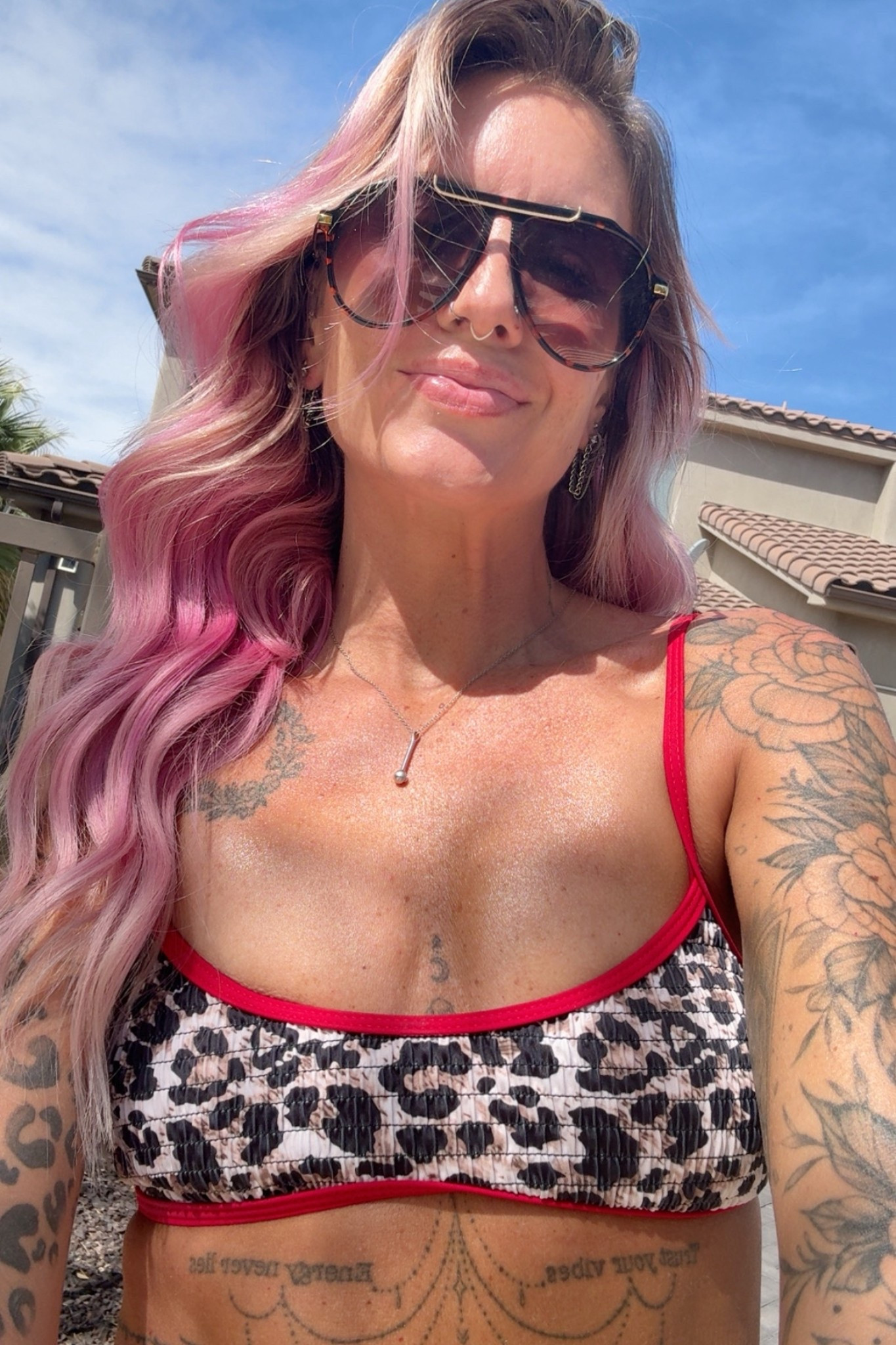 Summer essentials. My favorite sunnies and the cutest suit  

#LTKTall #LTKSwim