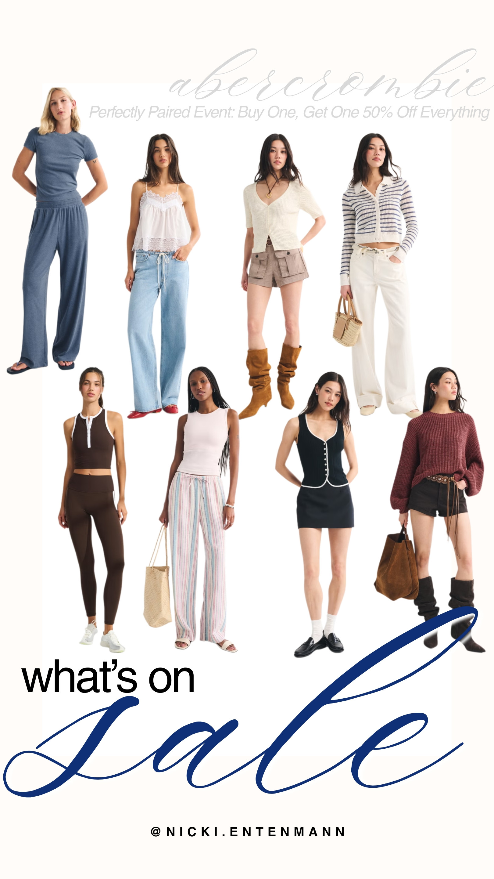 Abercrombie’s Perfectly Paired Event is here and it is the best time to refresh your spring essentials. For a limited time, you can Buy One, Get One 50% Off Everything sitewide. Whether you are eyeing their ultra-flattering activewear sets, effortless linen-blend trousers, or a cozy knit for those transitional weather days, this sale makes it easy to stock up on the pieces you will be reaching for all season long.

#abercrombie #abercrombiestyle #salealert #springfashion #ootdinspo #capsulewardrobe #everydaystyle #styledeals #wardroberefresh #abercrombiehaul 

 #LTKootd #LTKActive #LTKSaleAlert