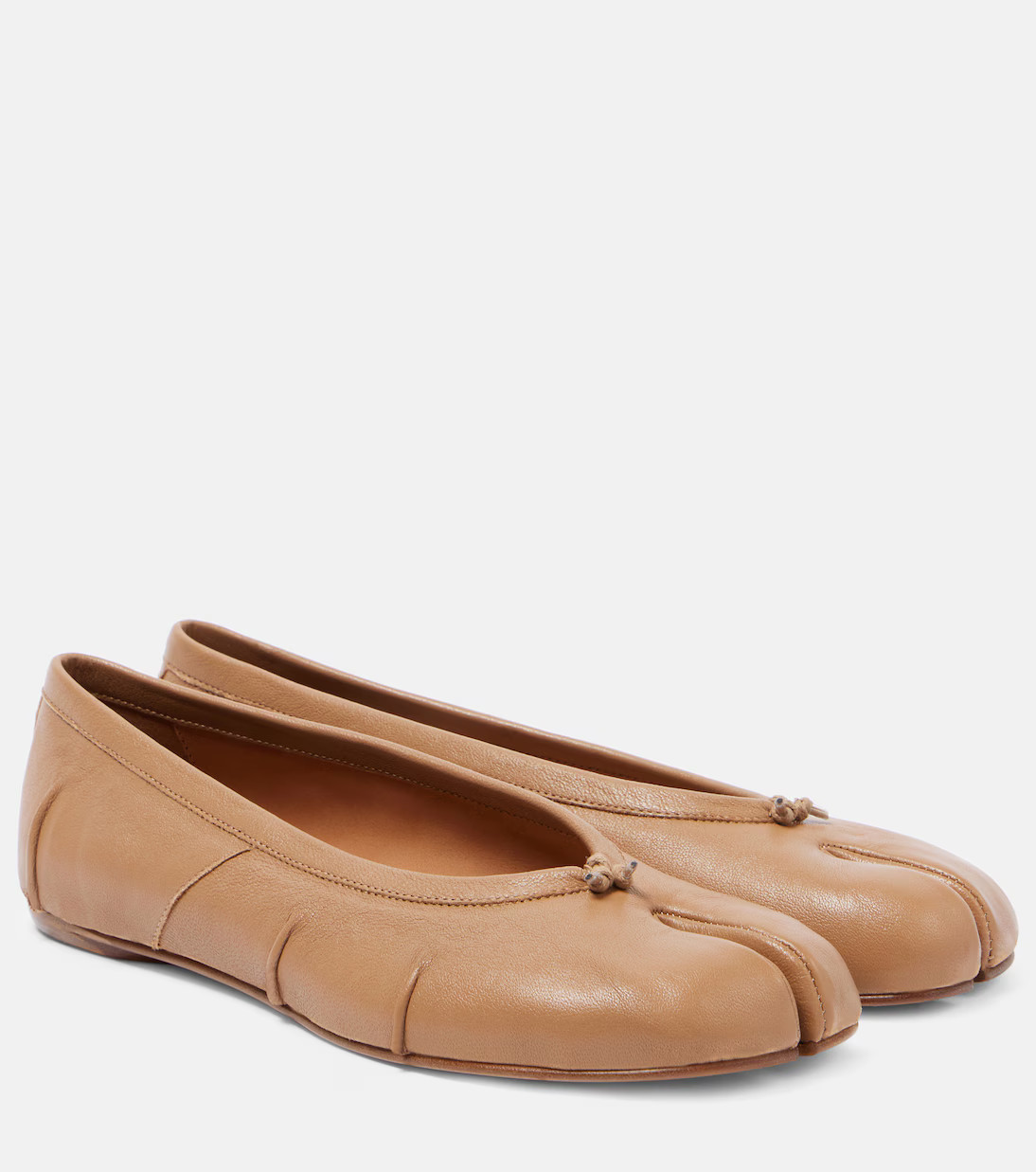 Ballerinas Tabi aus Leder | Mytheresa (INTL)