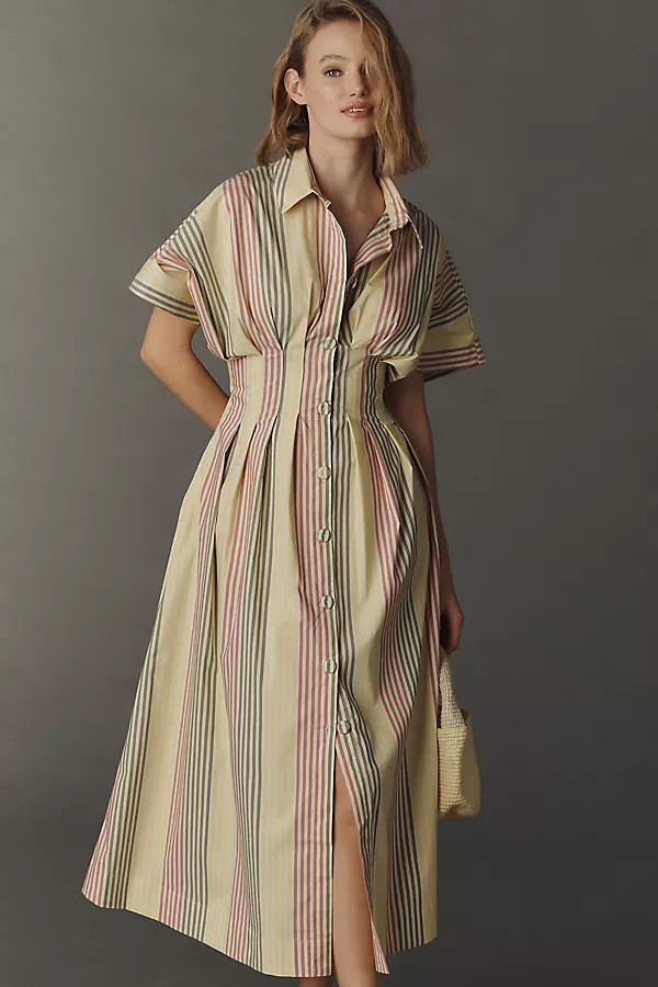 Exquise Tobie Midi Dress | Anthropologie (US)