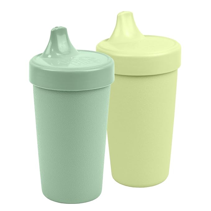 Re-Play Made in USA 2 Pack Sippy Cups for Toddlers, 10 Oz. - Reusable Spill Proof Cups for Kids, ... | Amazon (US)
