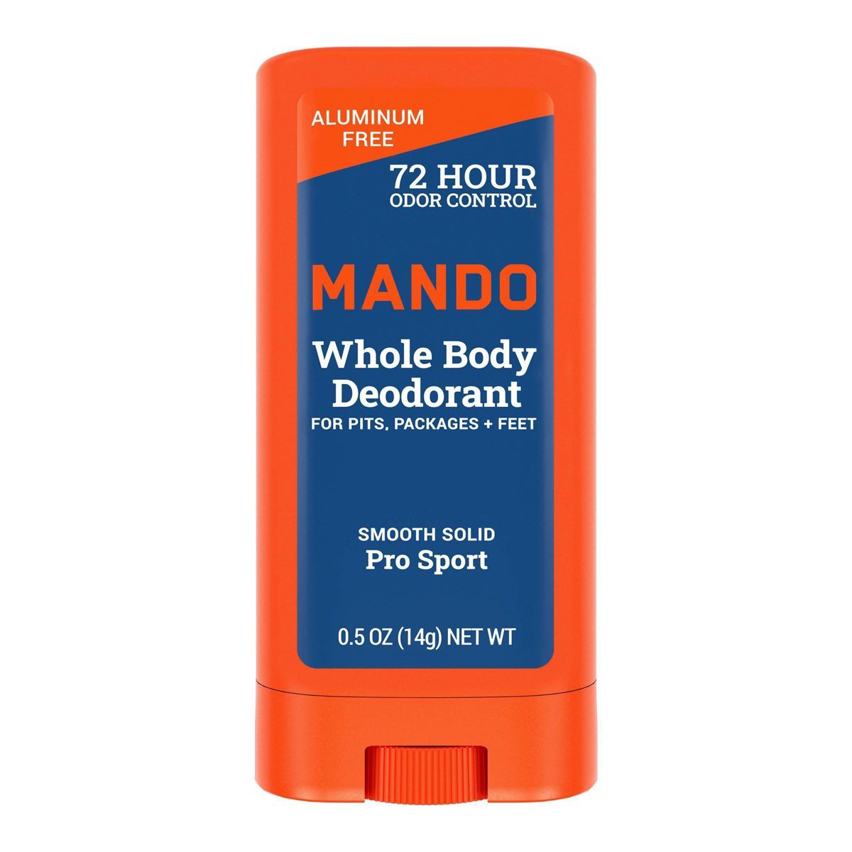 Mando Whole Body Deodorant - Smooth Solid Deodorant - Pro Sport - Trial Size - 0.5oz | Target