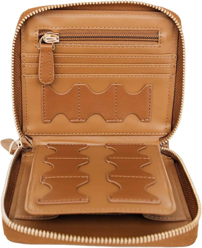 Compact Memory Card Holder & Battery Organizer Slim Travel Case with Secure Pockets for SD, Micro... | Amazon (US)