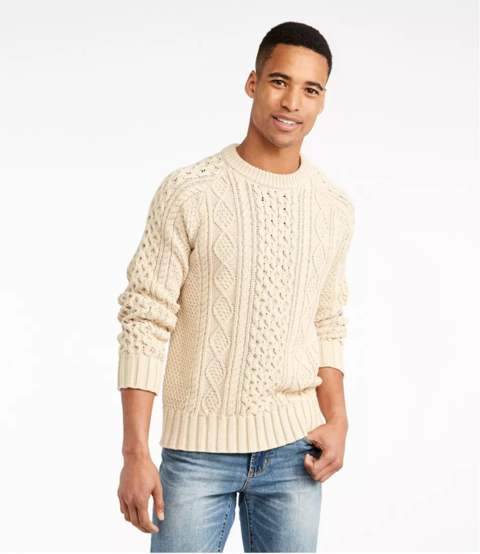 Men's Signature Cotton Fisherman Sweater | L.L. Bean