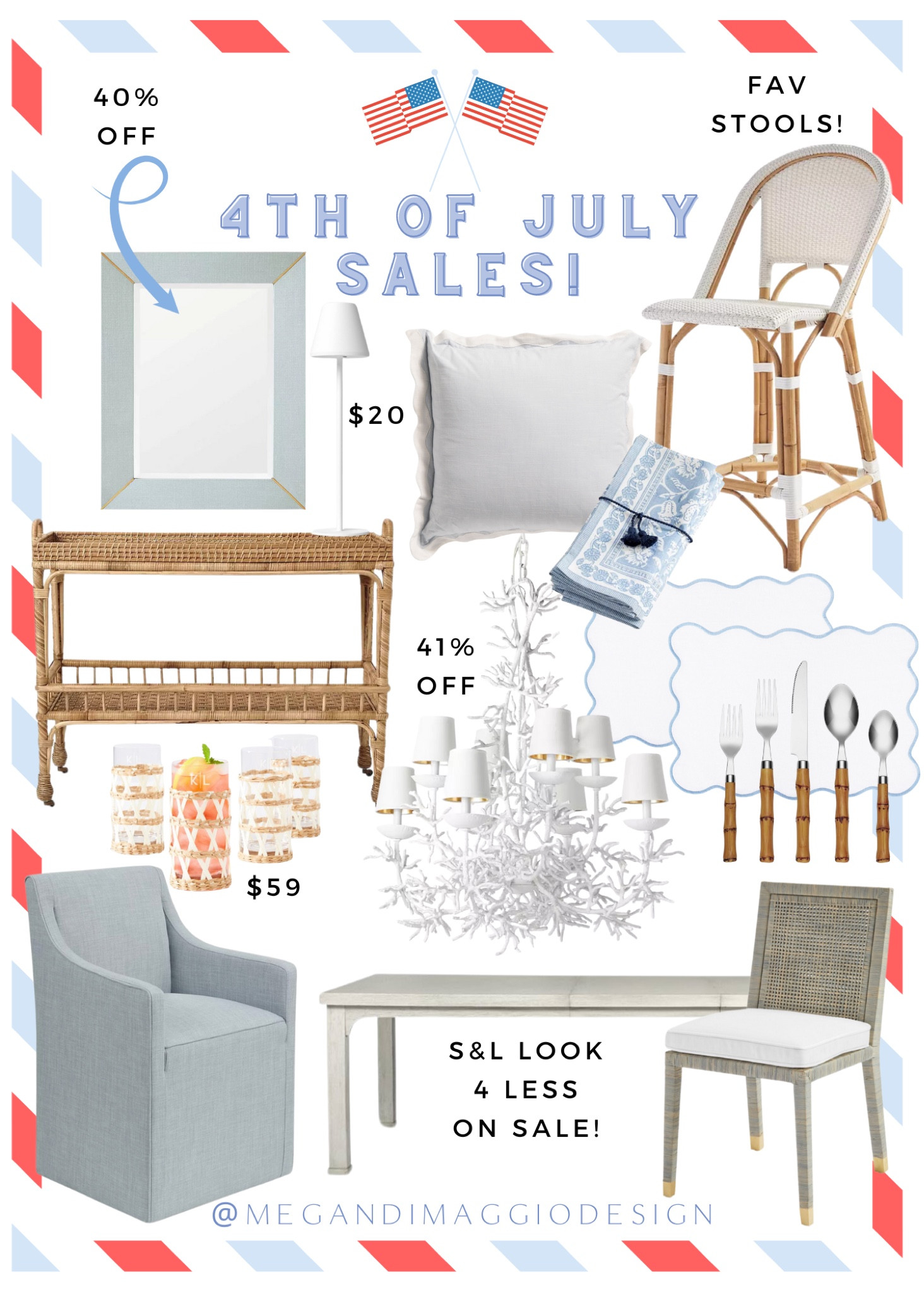 4th of July sales are officially live!! And I’ve rounded up my picks for the best deals on beautiful coastal home decor!! So many gorgeous designer pieces that are up to 50% OFF!! And several favorite looks for less on sale now too!! Don’t wait to shop tho, the best deals always sell out!! 😭🛒🏃🏼‍♀️💨

#LTKSaleAlert #LTKSummerSales #LTKHome