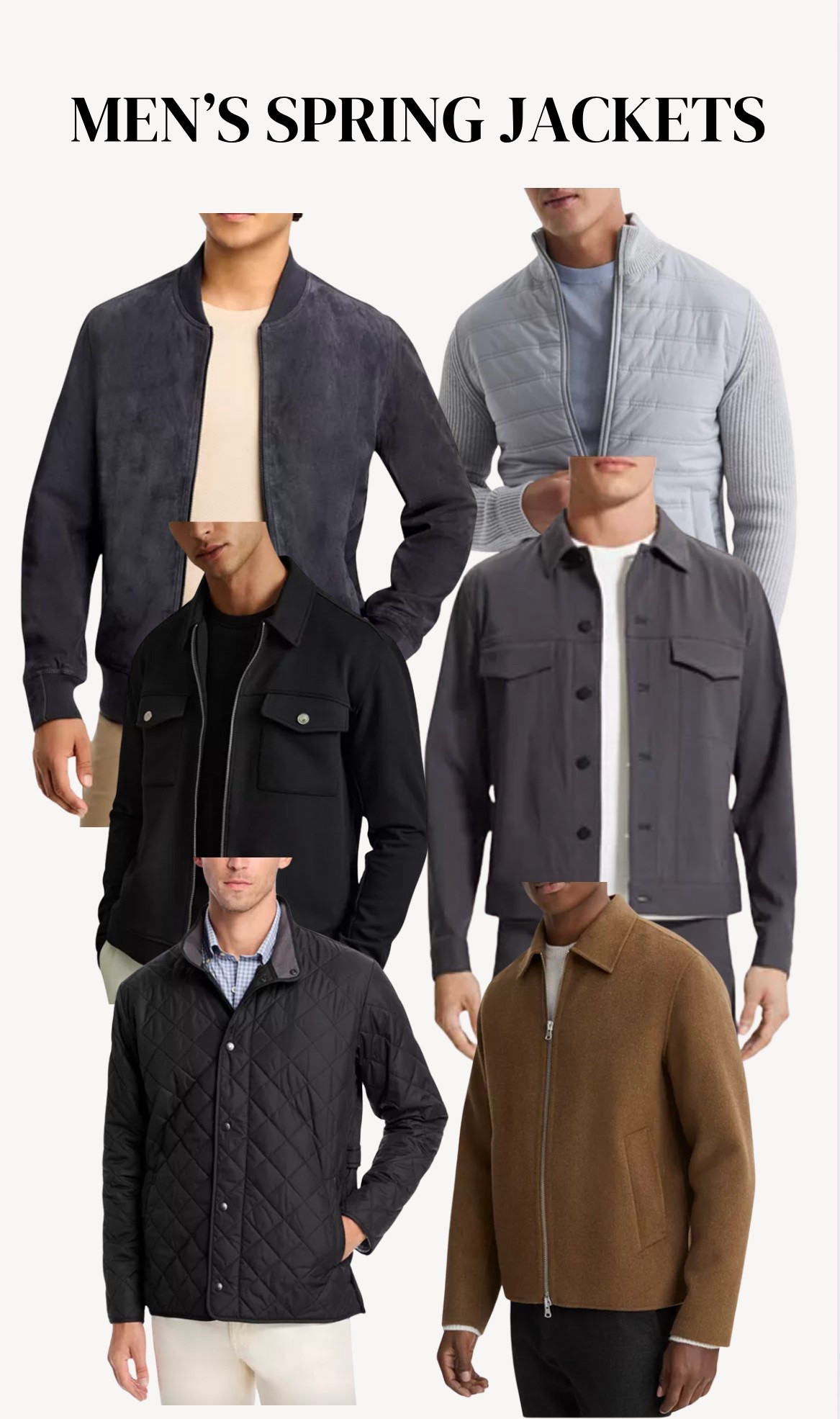 Spring transition jackets for men from Bloomingdale’s #springjackets #mensjackets #mensfashion

#LTKMens #LTKSeasonal #LTKWorkwear