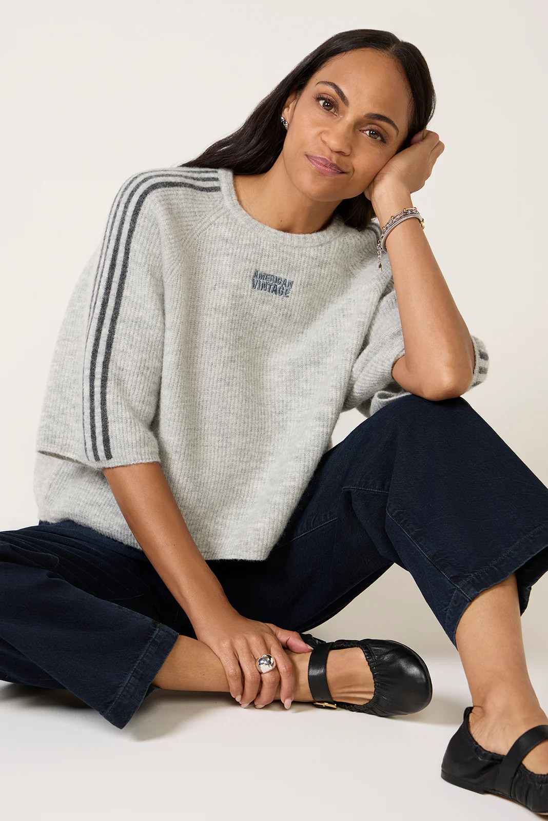 Vitow Elbow Sleeve Sweater | Evereve