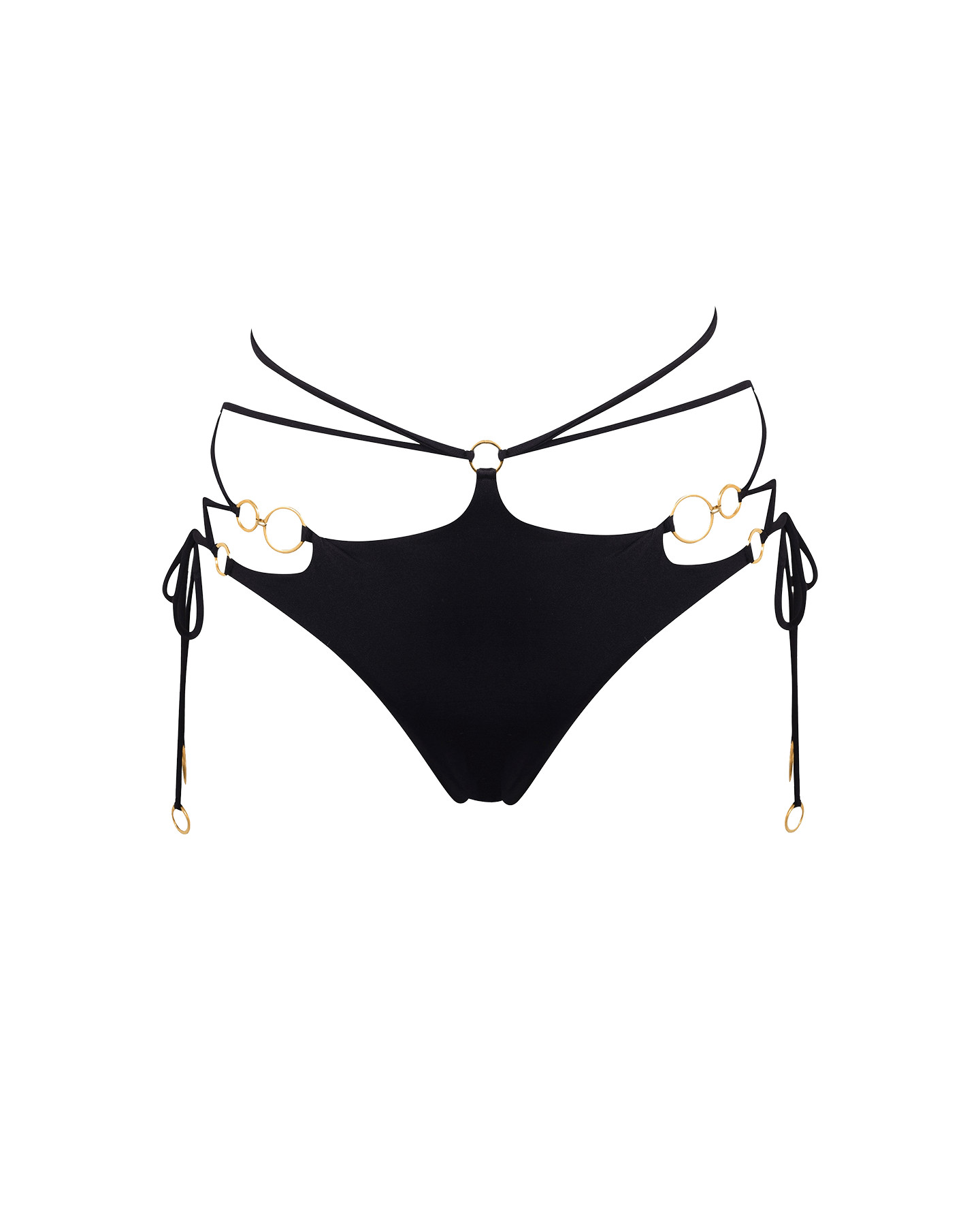 Davine Bikini Bottom in Black | By Agent Provocateur All Swimwear | Agent Provocateur (US)