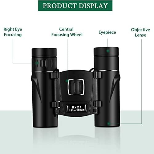 Binoculars Mini Pocket Binoculars Import Full Optical Glass Mini Lightweight Binoculars Foldable for | Amazon (US)