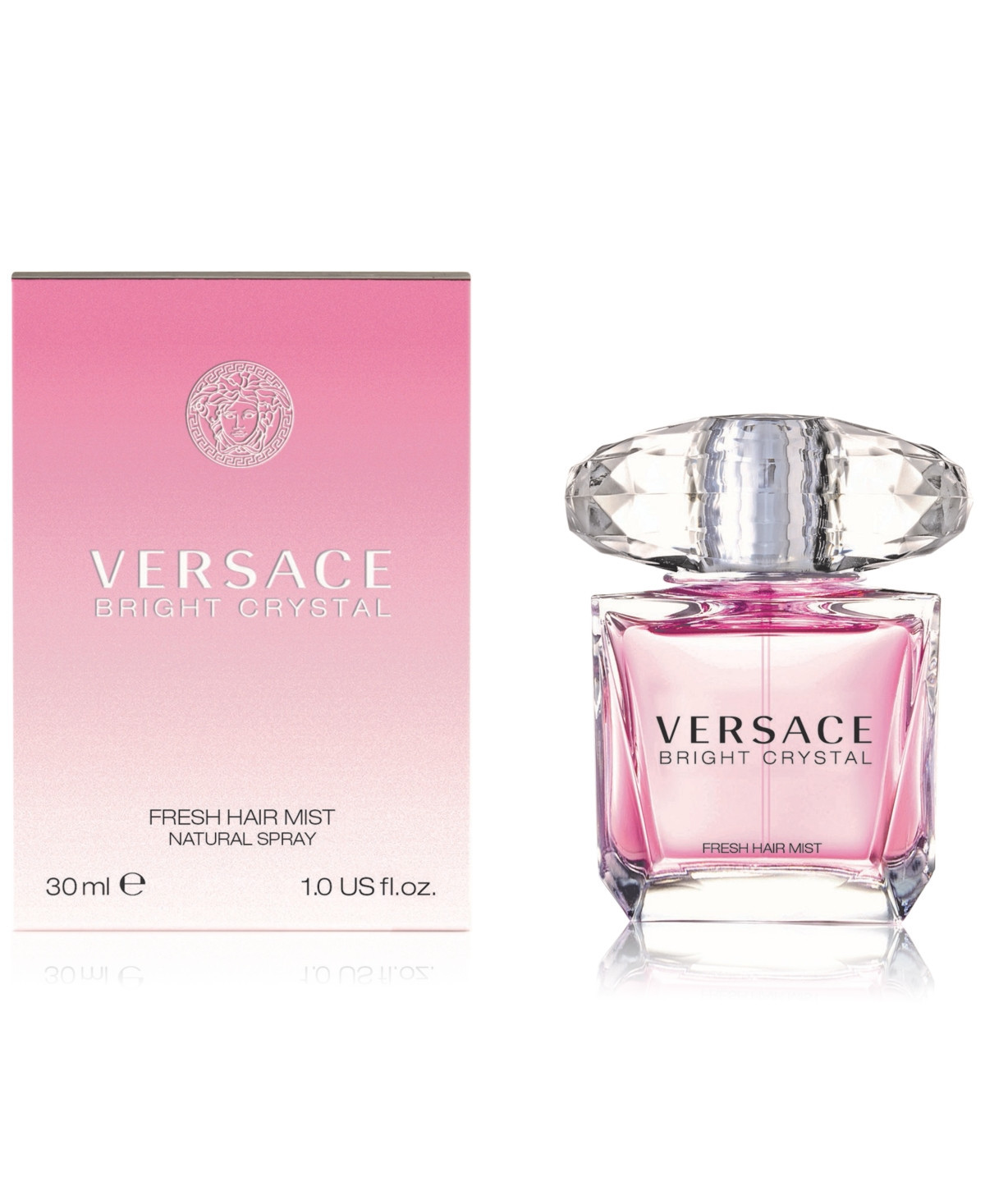 Versace Bright Crystal Hair Mist, 1 oz. | Macy's