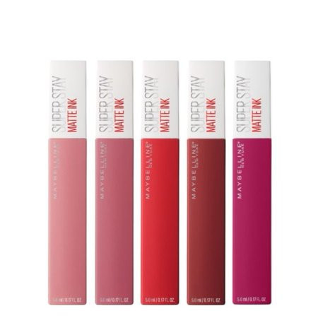 Maybelline SuperStay Matte Ink Lipstick, The Best Sellers, 5 Piece Set | Walmart (US)