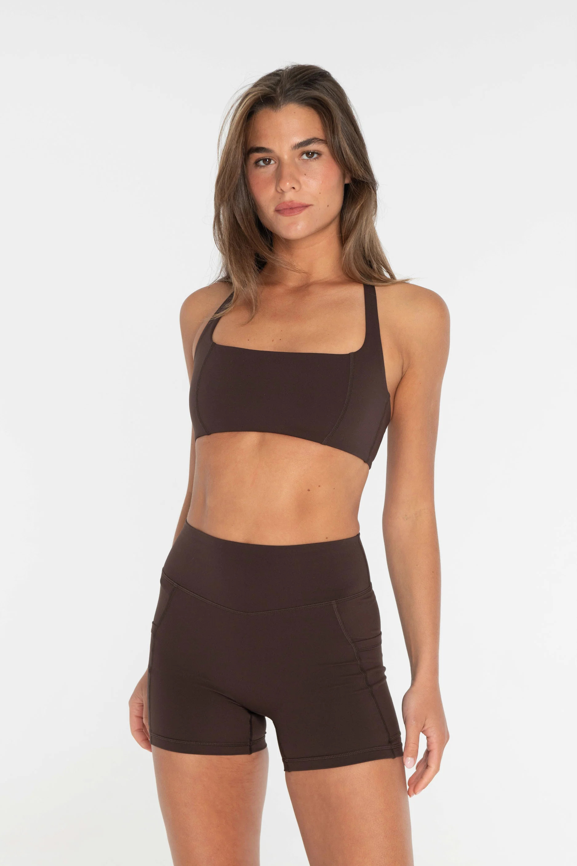 Halter Bra - Espresso | FORM