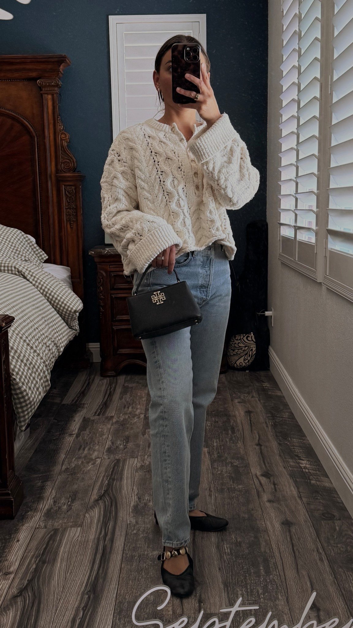 Simple & cozy Today 🫶🏽 

sweater & bag are from 2yrs ago but linked what I would wear now 🖤

#LTKootd #LTKmomlife #LTKdayinmylife