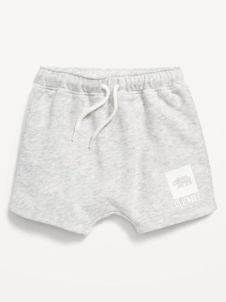 Unisex Logo-Graphic French Terry Pull-On Shorts for Baby | Old Navy (US)