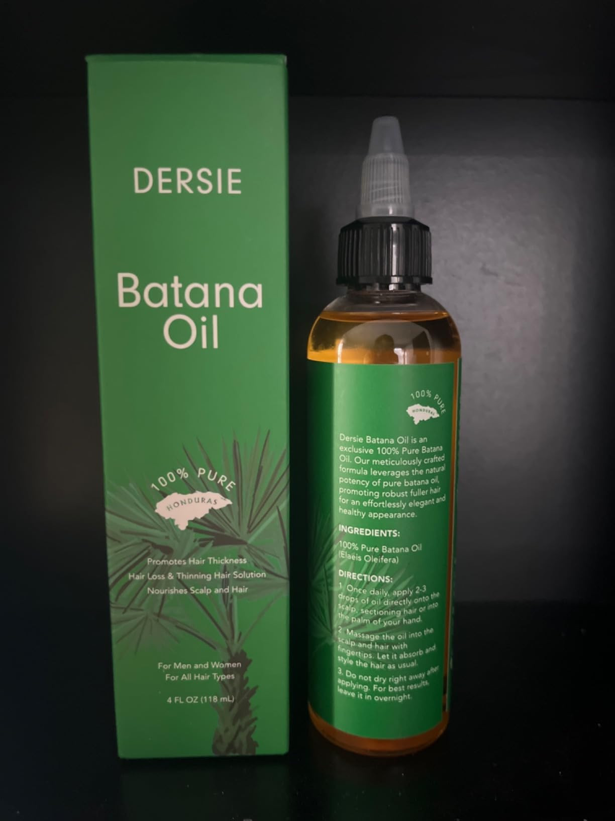 Batana Oil for Hair Growth: Dr Sebi Organic Raw Batana Oil from Honduras - 100% Pure & Natural - ... | Amazon (US)