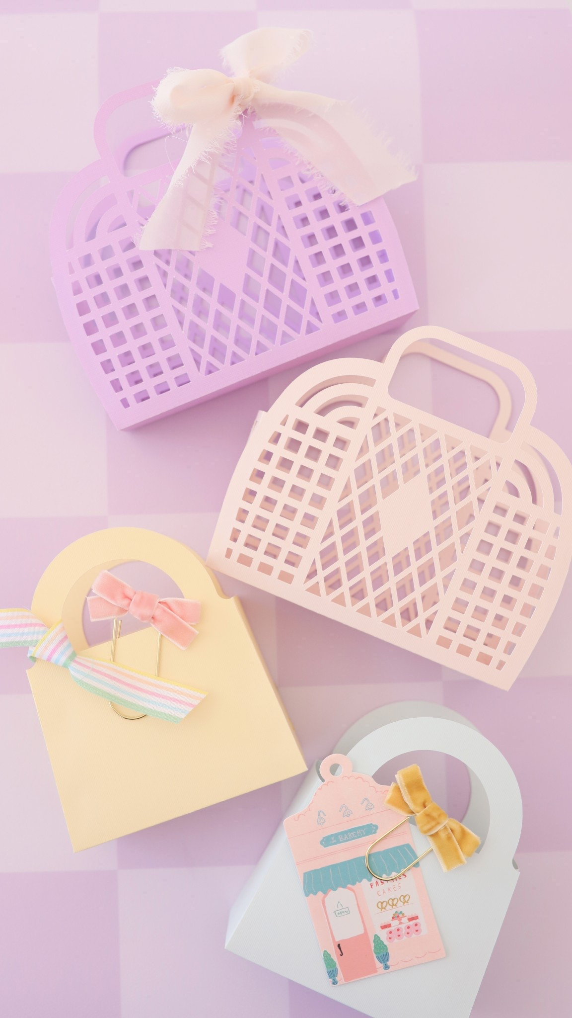 DIY mini gift bags with the Cricut 🩷🎀

#LTKGiftGuide #LTKParties