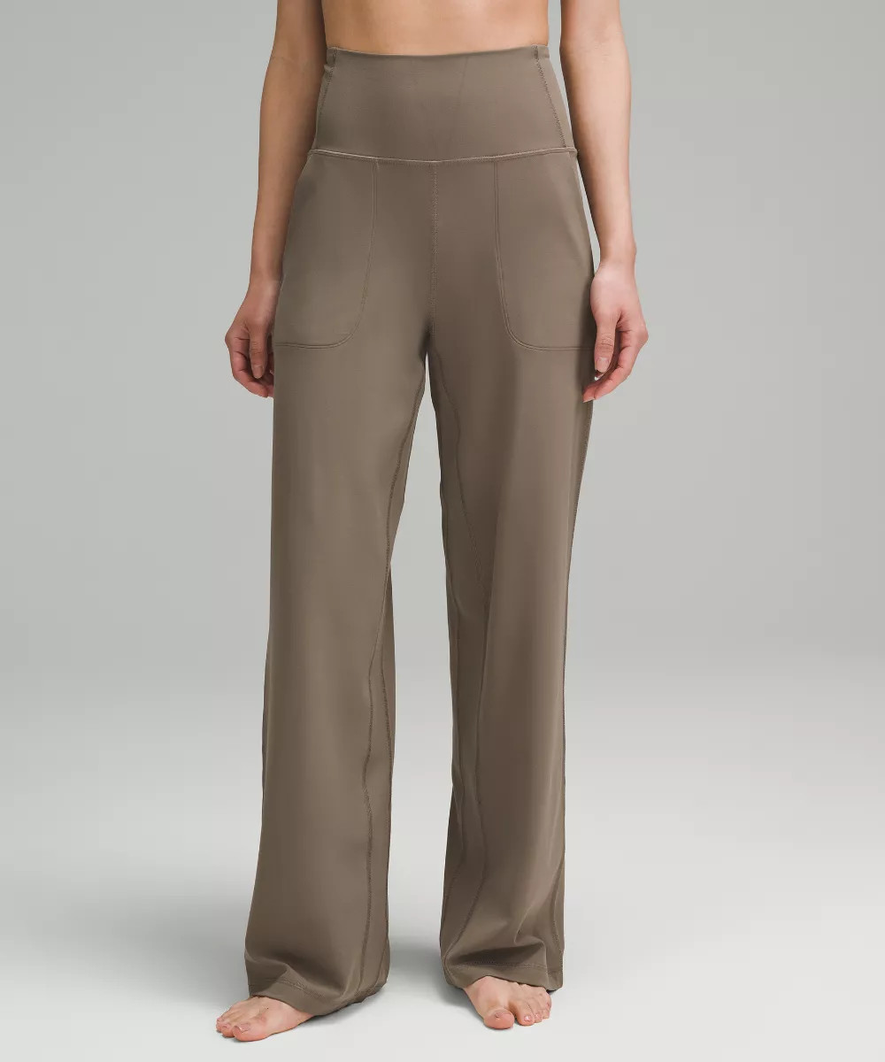 lululemon Align™ High-Rise Wide-Leg Pant  Short | lululemon (AU)