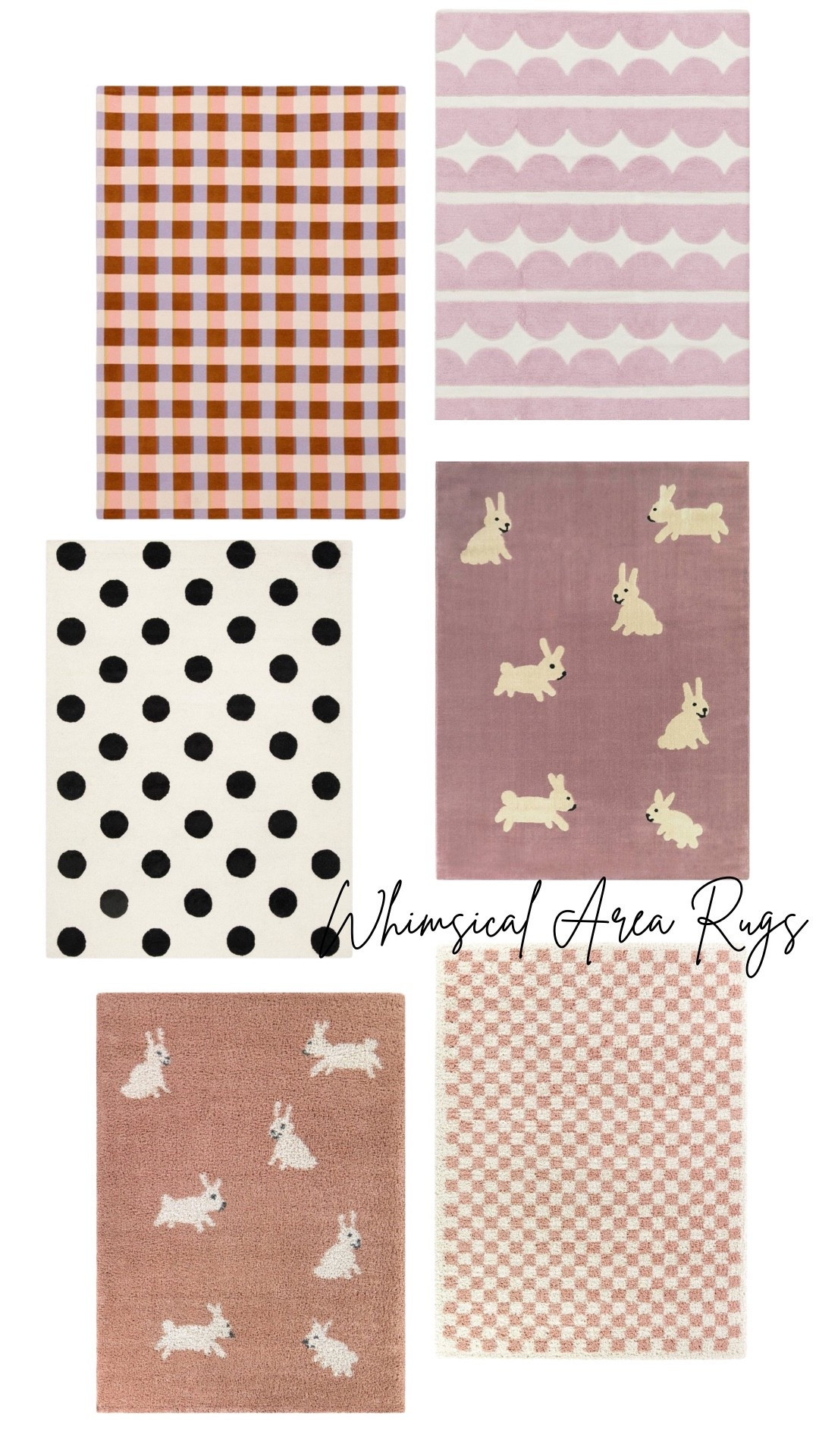 These are the cutest area rugs ever!!!! The bunny one is a must for me. 

#LTKSeasonal #LTKSaleAlert #LTKHome