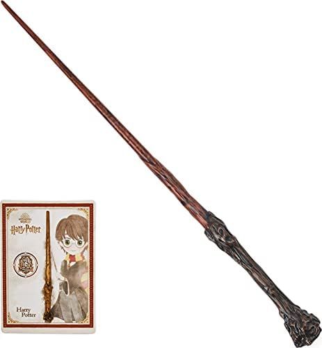 Wizarding World Harry Potter, 12-inch Spellbinding Harry Potter Wand with Collectible Spell Card,... | Amazon (US)