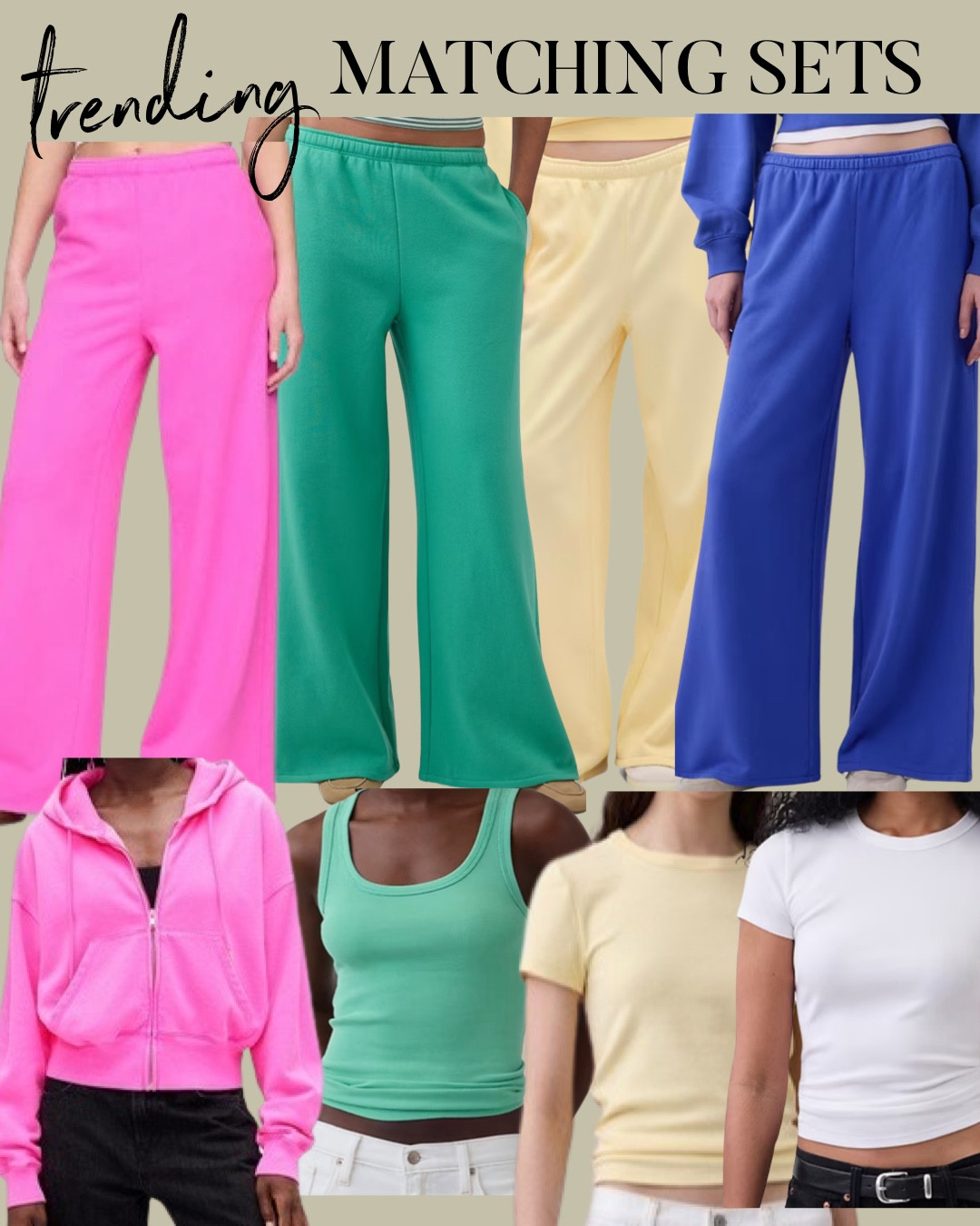 Gap Neon bright matching sets tee lounge sets travel sets for spring outfits basic tee 

#LTKPetite #LTKSaleAlert #LTKootd