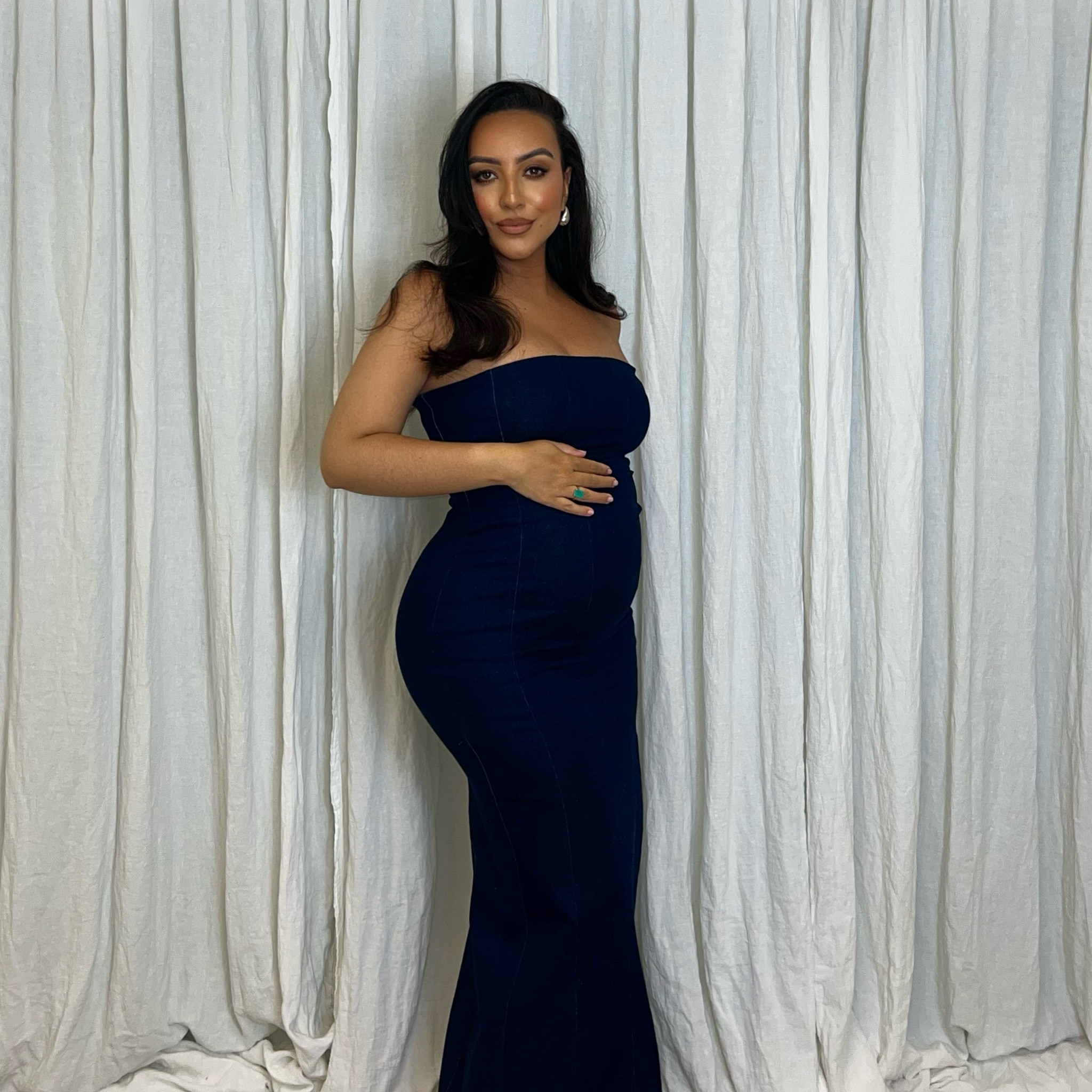 This super stretchy denim dress from Topshop is perfect for summer whether pregnant or not! 

#LTKstyletip #LTKeurope #LTKbump