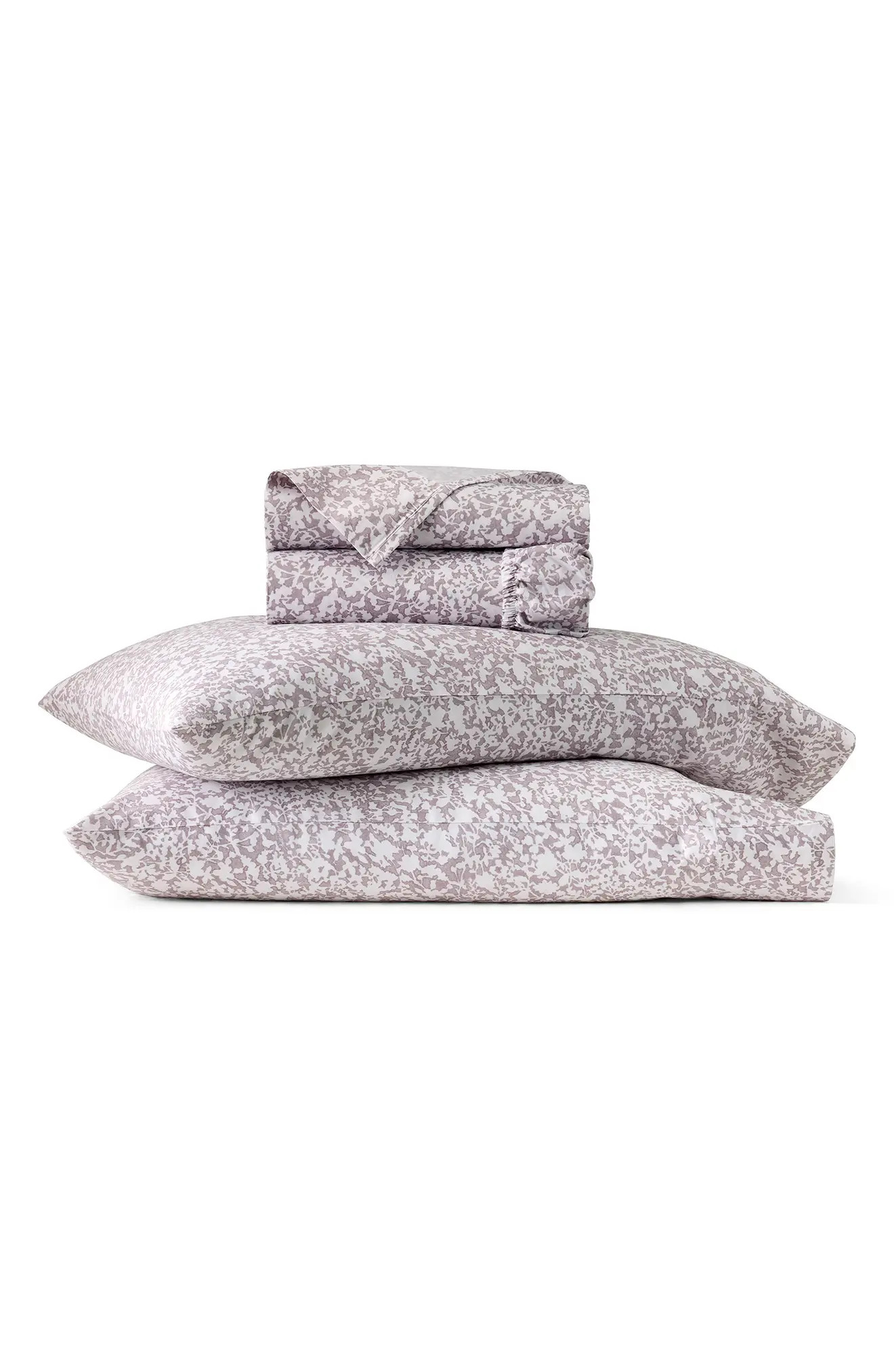 Signature Hemmed Garden Organic Cotton Sheet Set | Nordstrom | Nordstrom