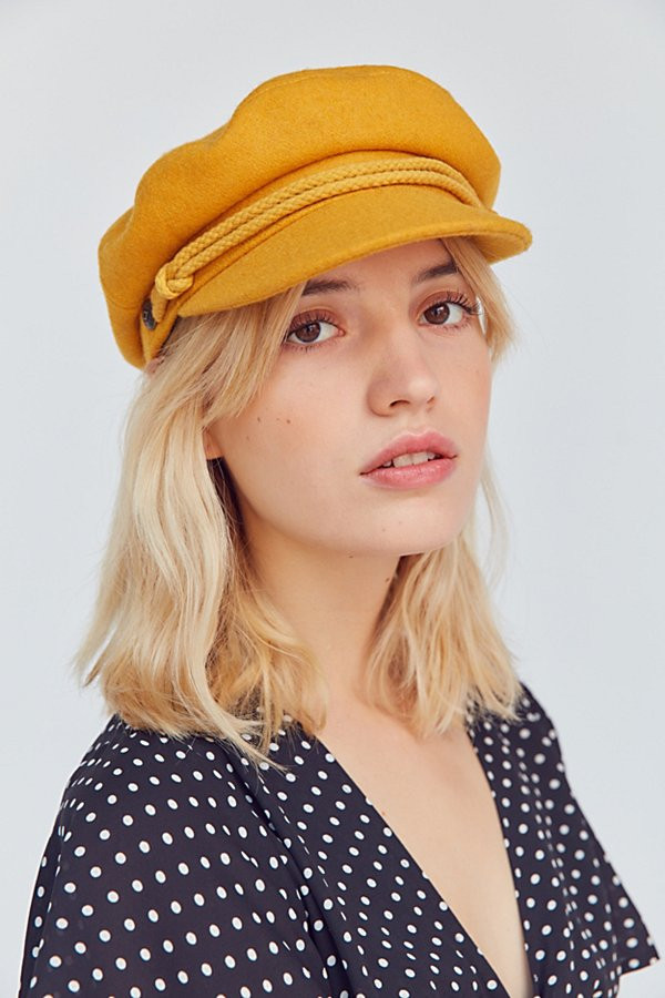 Brixton Ashland Fisherman Hat - Mustard XS at Urban Outfitters | Urban Outfitters US