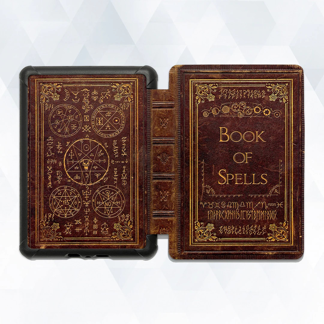 Book Kindle case Goth Witchy Kindle 11th generation 2022 Paperwhite 11th 10th generation Vintage ... | Etsy (US)