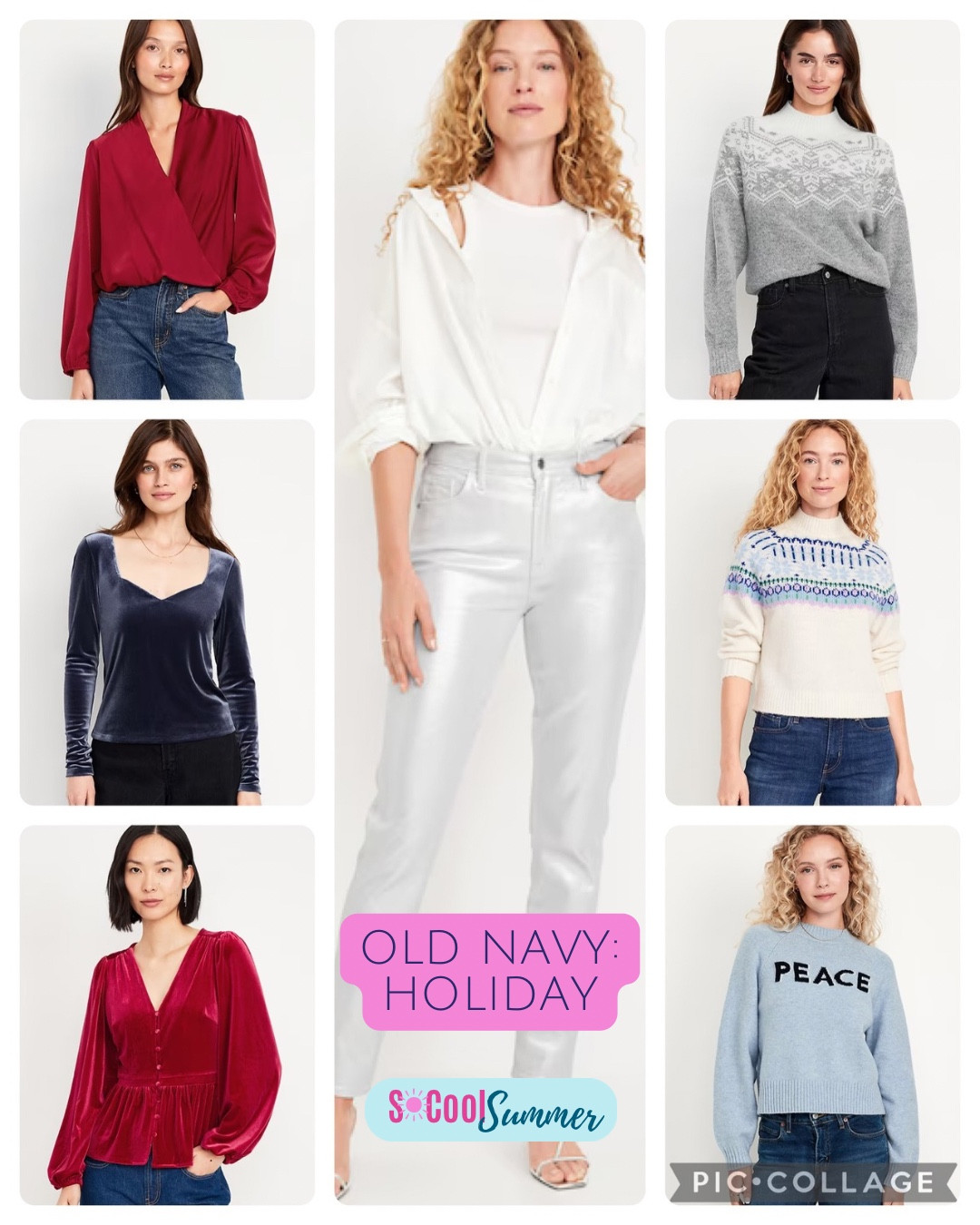 Holiday looks for summers at Old Navy!

#hocsummer
 #coolsummer #lightsummer #truesummer #softsummer #pastelsummer #darksummer #brownsummer #sweetpeasummer #summerpalette #summerfinds

#LTKHoliday #LTKFindsUnder50 #LTKStyleTip